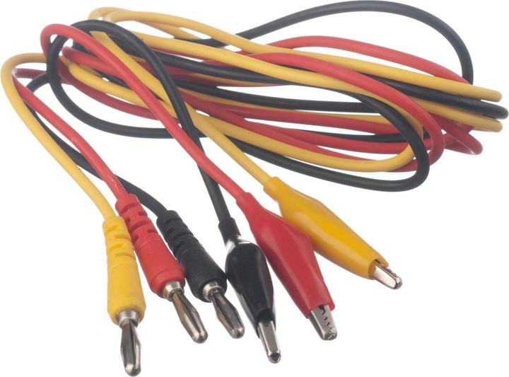 Velleman TLM3 Prüfspitzen Kroko zu Bananen-