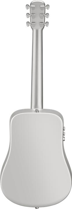 Actual product image Lava Music Guitar Me Air 36 inch Silver (Acoustic guitar, High pressure laminate (HPL))