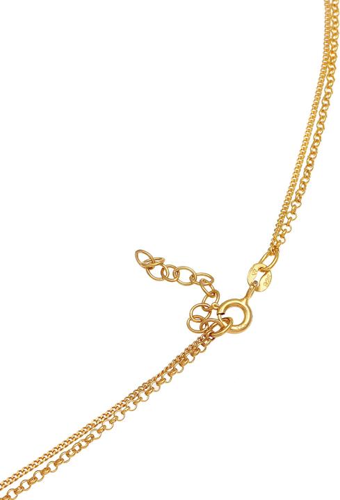 Immagine prodotto Elli Layer-Look mit Plättchen (Argento, 42 cm)