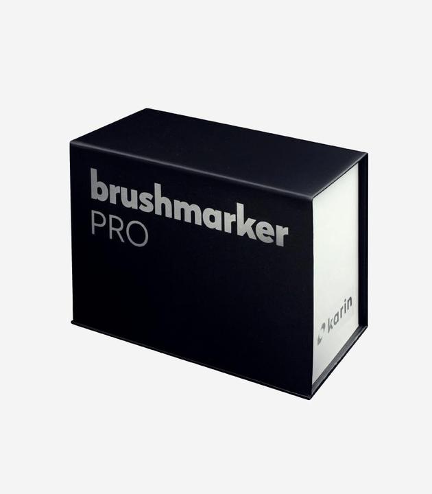 Produktbild Karin Brush Marker Pro Mini Box (M, Almond, Amber, Canary, Gold, Soft Peach, Magenta Red, Cerise, Orange red, Red, 27 x)