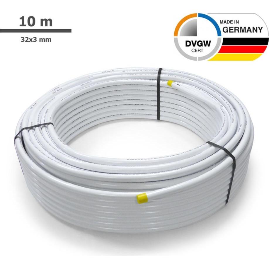 Sanpro, Rohrverbindungstechnik, THPRESS Aluverbundrohr - Mehrschichtverbundrohr, Länge 10 m, Grösse 32x3 (Pressverbindun...