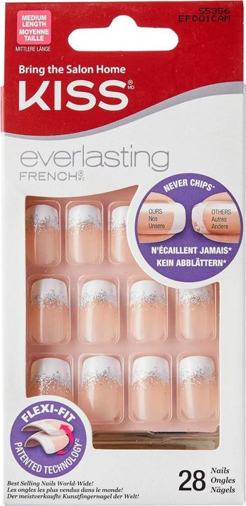 Immagine prodotto KISS Unghie - Velo da sposa french perennemente in vigore (Utensile per unghie)