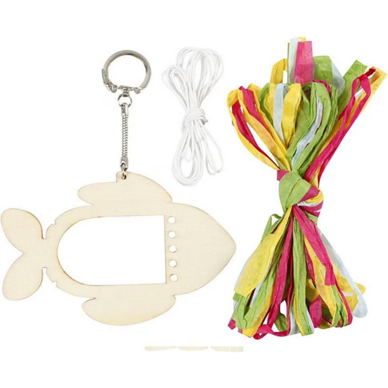 Creativ Company Bastelset Mini Fisch 3-teilig