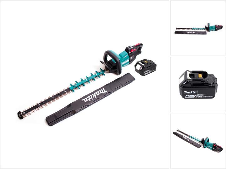Produktbild Makita DUH 751 G1 Akku Heckenschere 18V 75 cm Brushless + 1x Akku 6,0Ah - ohne Ladegerät (Akkubetrieb)