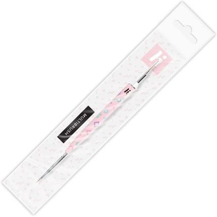 Actual product image Hi-Hybrid Multibrush 2 in 1 Nail Art Tools for Manicure - Liner Brush and Dotting Tool for Acrylic N