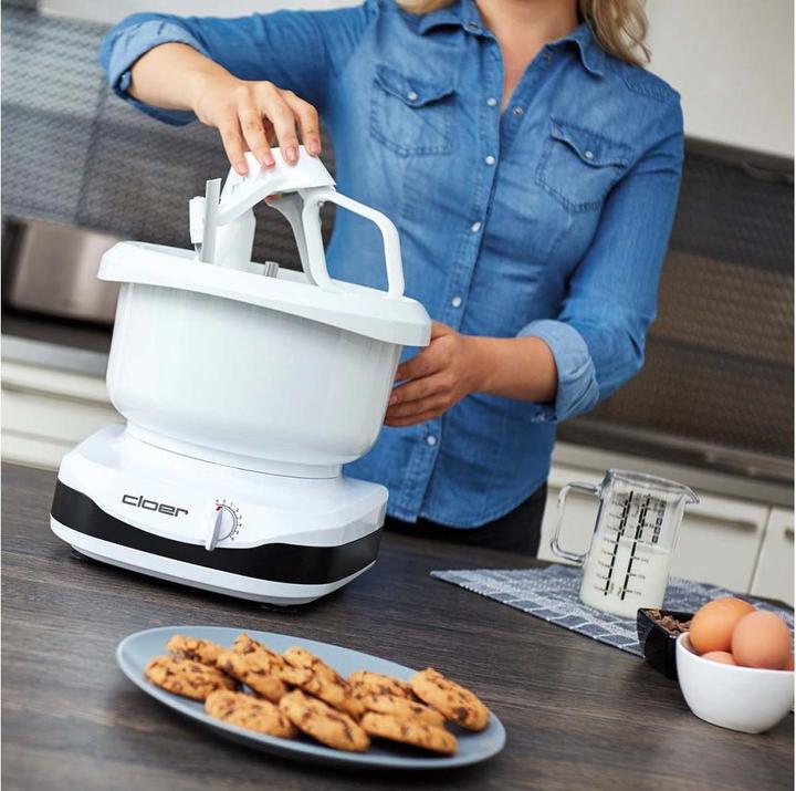 Actual product image Cloer Cloe food processor 7001 650W wh/bk (6000 ml, 650 W)