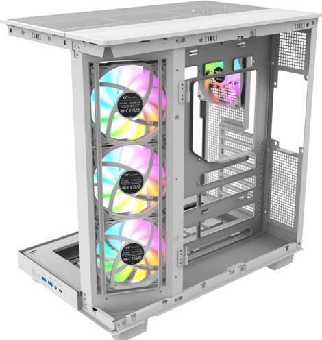 Actual product image Thermaltake Geh View 380 XL WS Midi Tower "ARGB Snow" White retail (ATX, mATX, Mini-ITX)