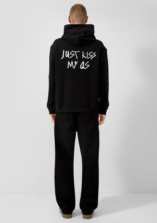 Produktbild s.Oliver Sweatshirt Streets Hoodie mit Print (M)