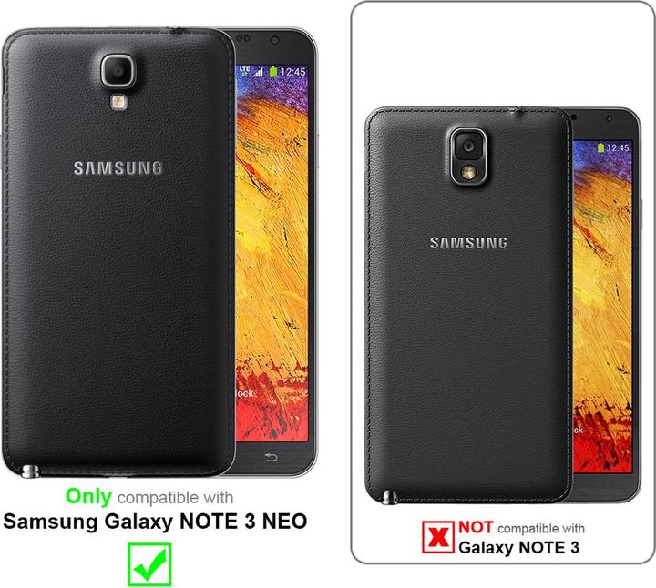 Productafbeelding Cadorabo Boek Onzichtbare Magneethoes (Samsung Galaxy Note 3 Neo)