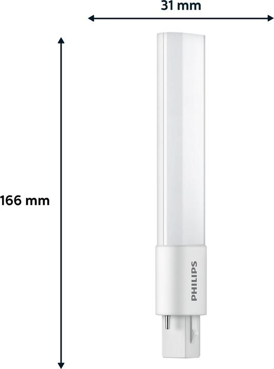 Produktbild Philips CorePro (G23, 5 W, 520 lm, 1 x, F)