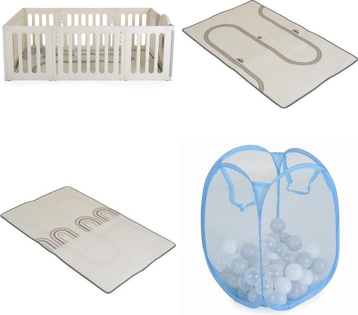 Actual product image Moni Laufstall Cubby Land Laufgitter (180 x 114 x 63 cm)