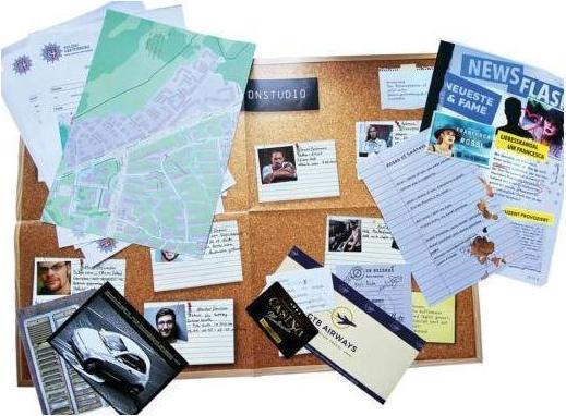 Actual product image Crime Cases MOMD0002 - CRIMECASES: Tatort Tonstudio, crime game, for 1-6 players, from 14 years (EN) (German, 1 - 6 Players)