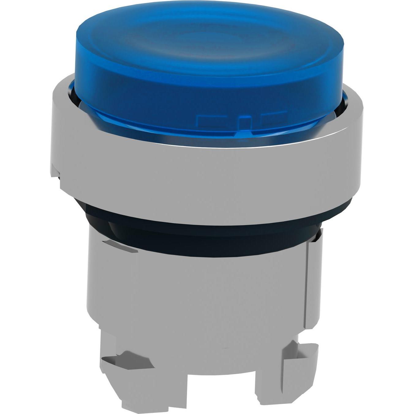 Schneider Electric Leuchttaster blau rund 22mm IP66, Taster + Schalter, Blau