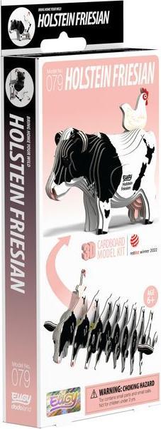 Image du produit Eugy Kit de bricolage 3D vache Holstein (MQ6)