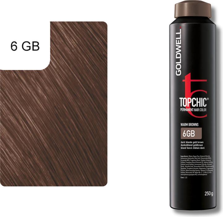 Image du produit Goldwell Topchic (6-GB blond foncé brun doré)