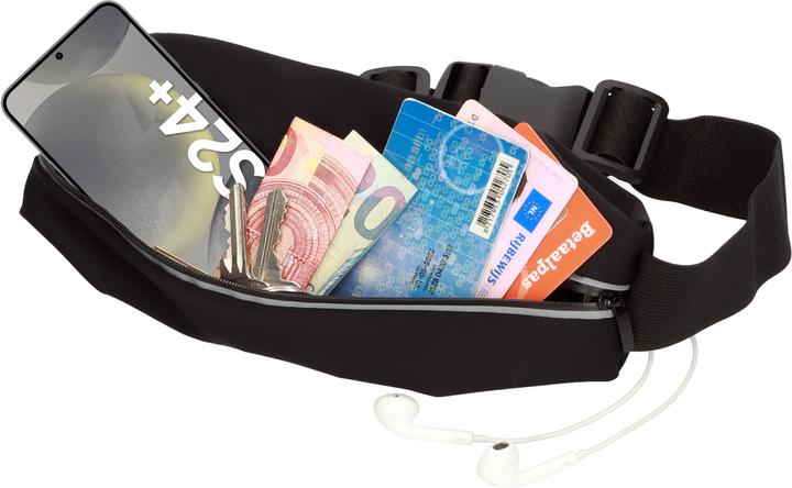 Actual product image Mobiparts Comfort Fit Sport Belt Samsung Galaxy S24 Plus Black