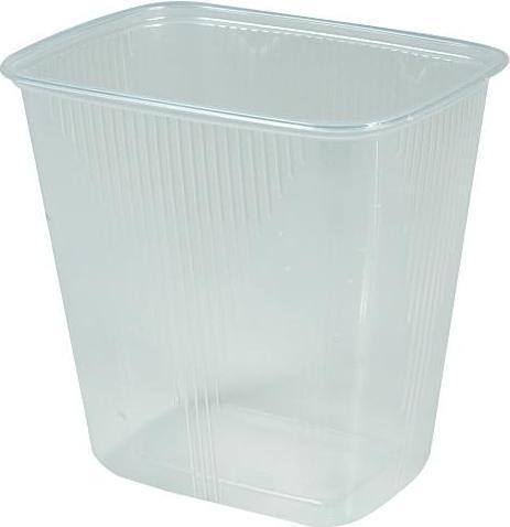 Actual product image Papstar Packaging cup, square without lid (100x)