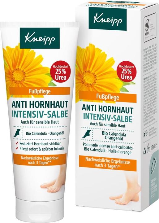 Actual product image Kneipp Pommade intense anti-callosités (Callus removers, 75 ml)
