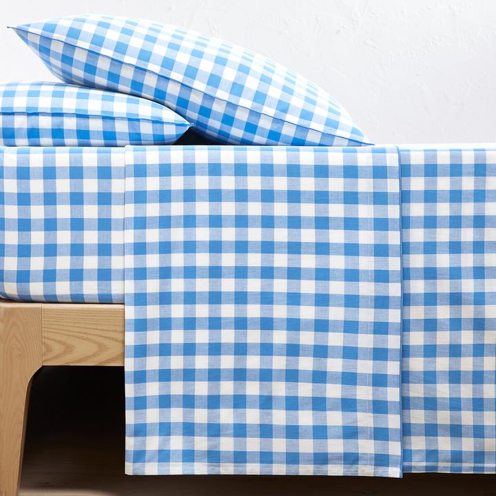 Image du produit La Redoute Interieurs Veldi Bleu (Oberleintuch, 240 x 290 cm)