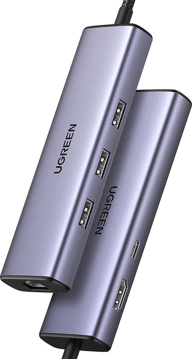 Actual product image Ugreen CM512 (USB-C, 6 Ports)