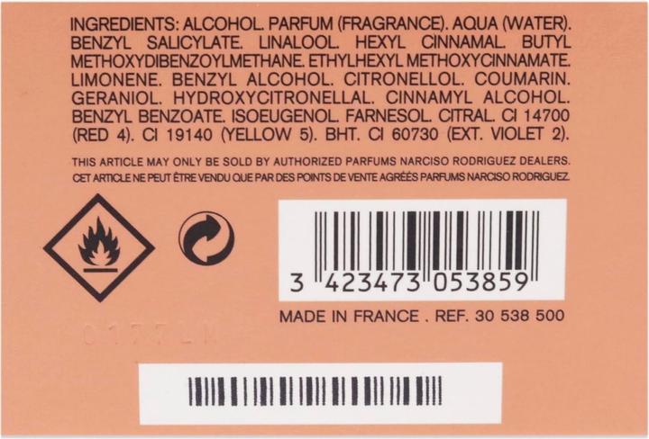 Produktbild Narciso Rodriguez Ambrée (Eau de Parfum, 50 ml)