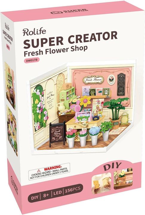 Produktbild Robotime Bausatz Fresh Flower Shop
