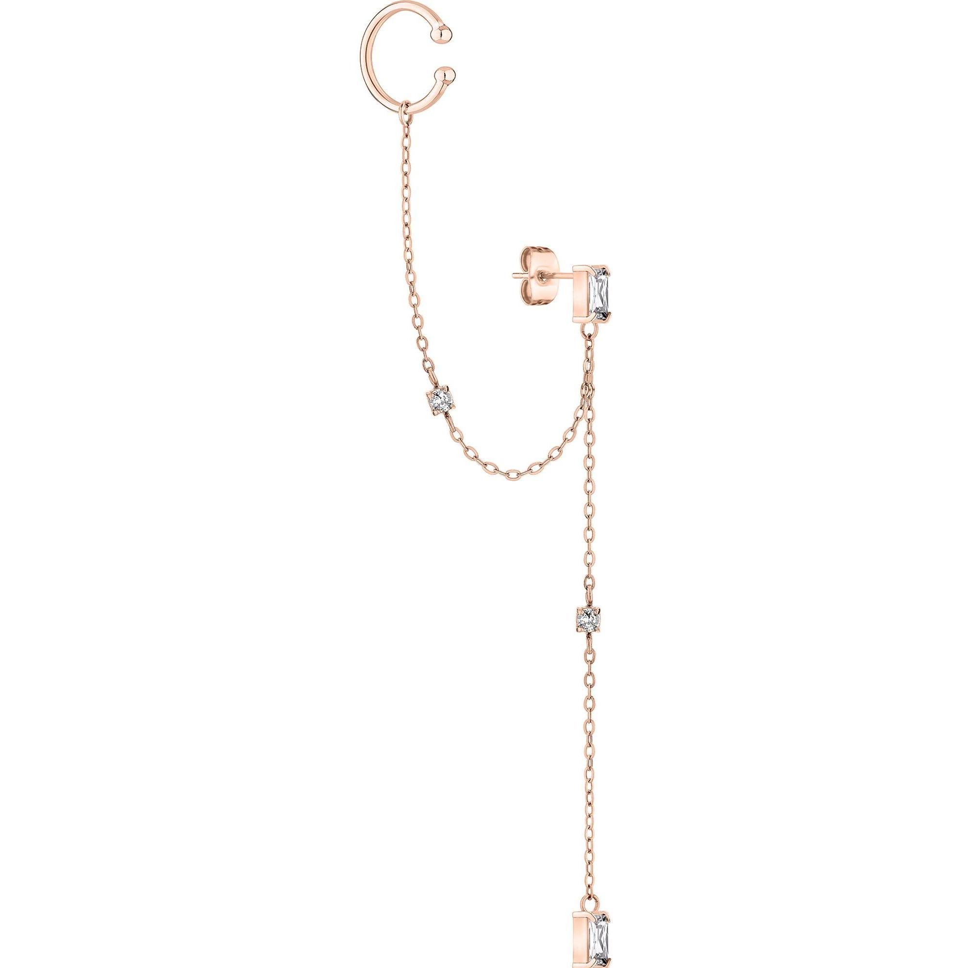 Tamaris, Ohrringe, Luxury bronze single earrings TJ-0131-E-70 (L), (Edelstahl)