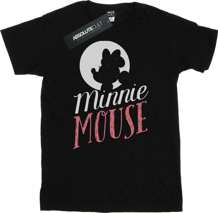 Immagine prodotto Disney Minnie Mouse Moon Silhouette Maglietta Uomo (XXL)