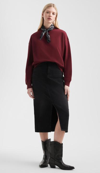 Produktbild s.Oliver Sweatshirt Sweatshirt im Boxy Fit (S)