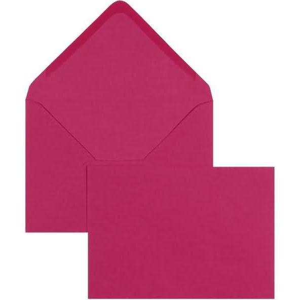 Blanke, Briefumschlag, Briefumschläge 133x184mm 100g/qm gummiert VE=100 Stück pink (100 x)