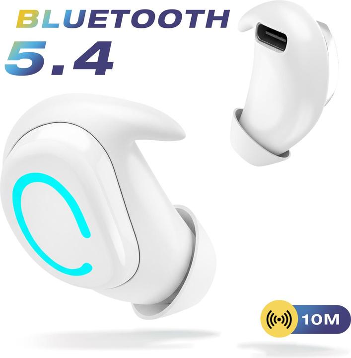 Produktbild Avizar Schlaf Ohrhörer Mono BT ultra dünn ENC (6 h, Kabellos)