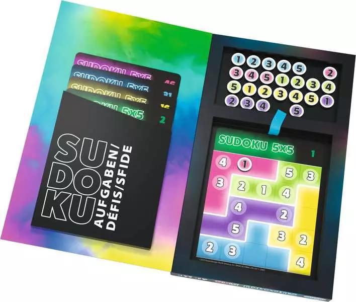 Productafbeelding Ravensburger ThinkFun - Sudoku 5x5 (Duits, Italiaans, Frans)