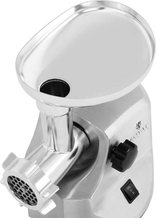 Produktbild Royal Catering Fleischwolf elektrisch Fleischmaschine Hackfleisch Reverse Funktion 2000 W
