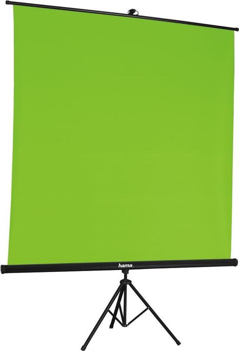 Actual product image Hama Green screen background with tripod, 180 x 180 cm, 2in1 (180 cm, 270 cm)