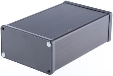 Hammond Extruded aluminium enclosure, black (Housing)