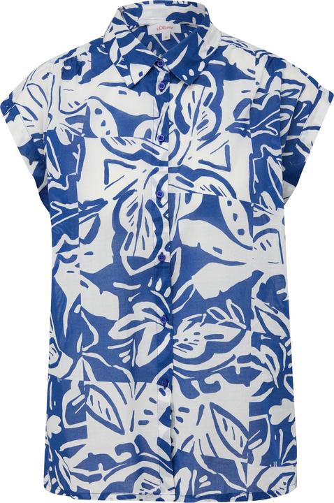 Image du produit s.Oliver Bluse Blusenshirt mit Alloverprint (42)