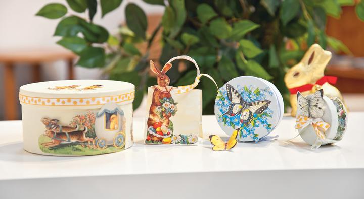 Produktbild VBS XXL Pappschachteln "Rund", Weiss, 12er-Set (Geschenkbox, 12 x)