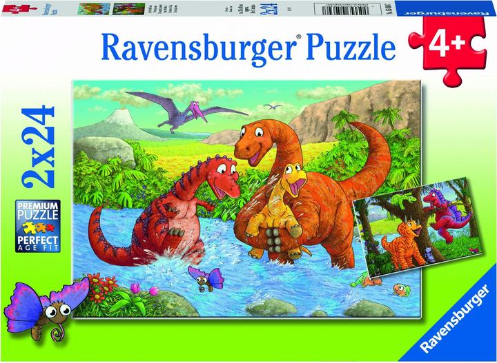 Produktbild Ravensburger Spielende Dinos (24 Teile)