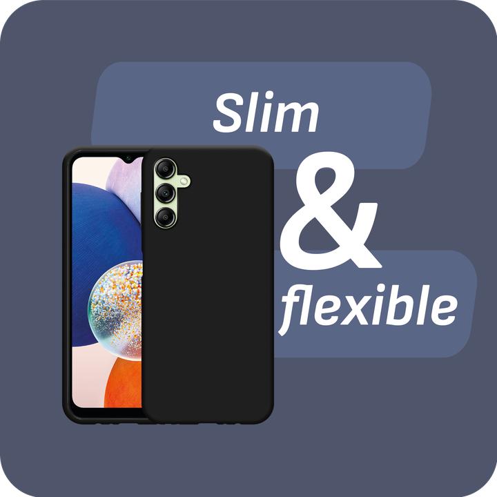 Produktbild Cazy Silikon Hülle Kompatibel mit Samsung Galaxy A14 4G/5G - Soft TPU Schutz - (Samsung Galaxy A14 5G, Samsung Galaxy A14)