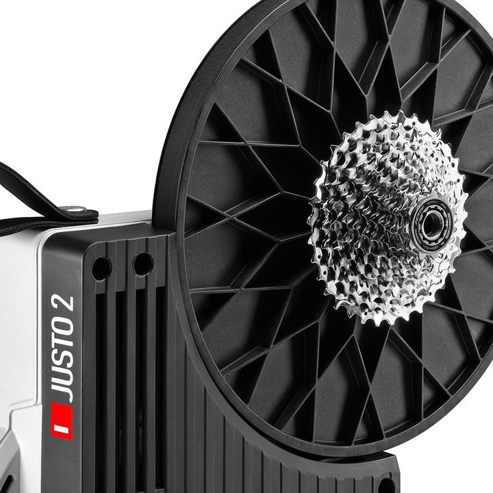 Actual product image Elite Justo 2 with 12-speed cassette
