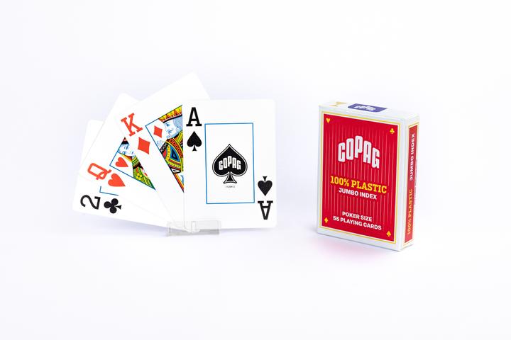 Image du produit Copag Deck de cartes de poker Jumbo (Allemand, Français, Suisse-allemand, Italien, Anglais)
