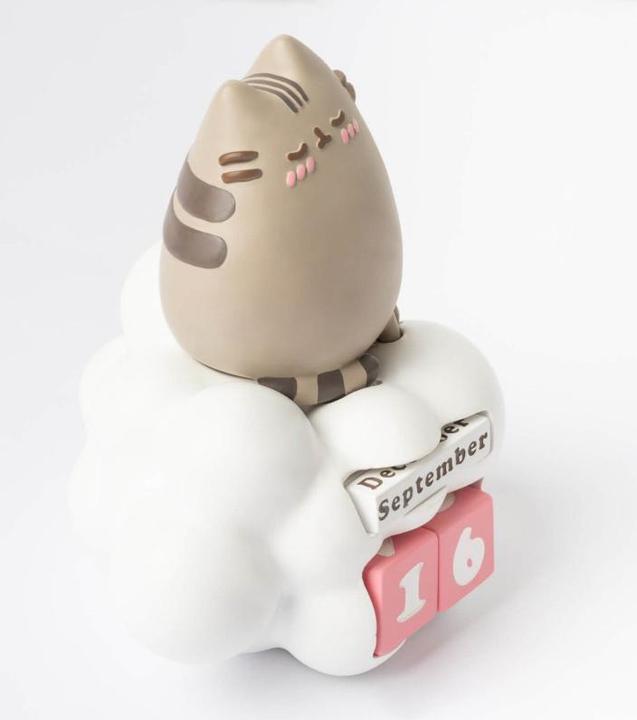 Actual product image NoName PUSHEEN - Calendrier Perpétuel 3D en Résine - '10x12x13cm' (10 x 13 cm, Hardcover)