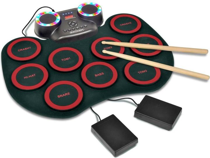 Bontempi Elektronisches Schlagzeug flexibel (Multilingual)
