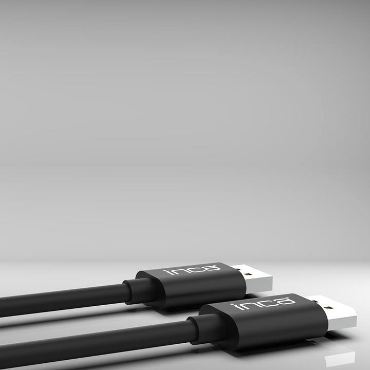 Actual product image Inca cian technology DisplayPort cable IDPD-20 DP > DP 4K60Hz 2.0m retail (2 m)