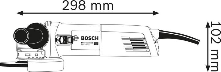 Image du produit Bosch Professional GWX 14-125 (125 mm)