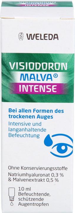 Image du produit Weleda VISIODORON MALVA Intense Gtt Opht Tropffl 10 ml (10 ml, 1 x 10 ml de gouttes pour les yeux)