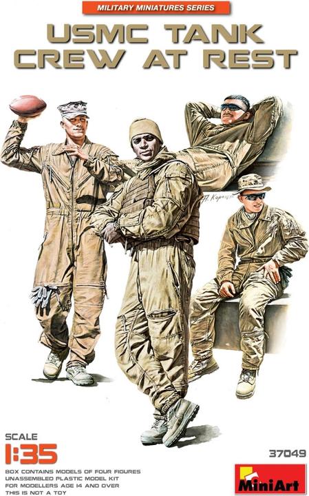 Produktbild Mini art USMC Tank Crew at Rest