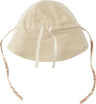 Actual product image Cloby Wende-Sonnenhut UPF 50+ Leopard Brown Sandy Beach