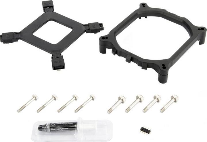 Produktbild Silverstone Technology SST-AR12-RGB - Argon CPU-Kühler mit 4 Wärmerohren, Direct Contact Heatpipe-Te (154 mm)