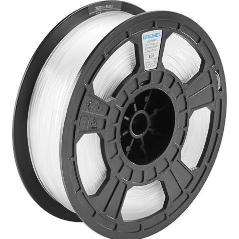 Dremel PETG 1,75mm TRANSLUCENT 0,75kg 3D FILAMENT (PETG, 1.75 mm, 750 g), 3D Filament